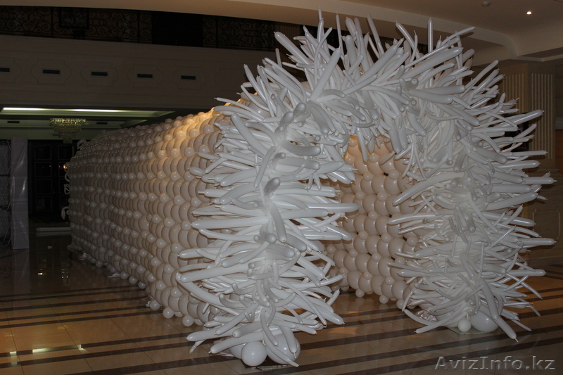 Оформление праздников шарами,тканью,живыми цветами. - Изображение #2, Объявление #1064198