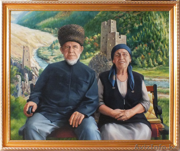  портреты по фотографии маслом на холсте в любом антураже профессионально - Изображение #5, Объявление #1053289