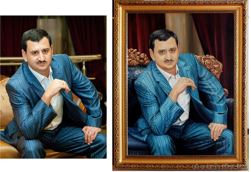  портреты по фотографии маслом на холсте в любом антураже профессионально - Изображение #3, Объявление #1053289