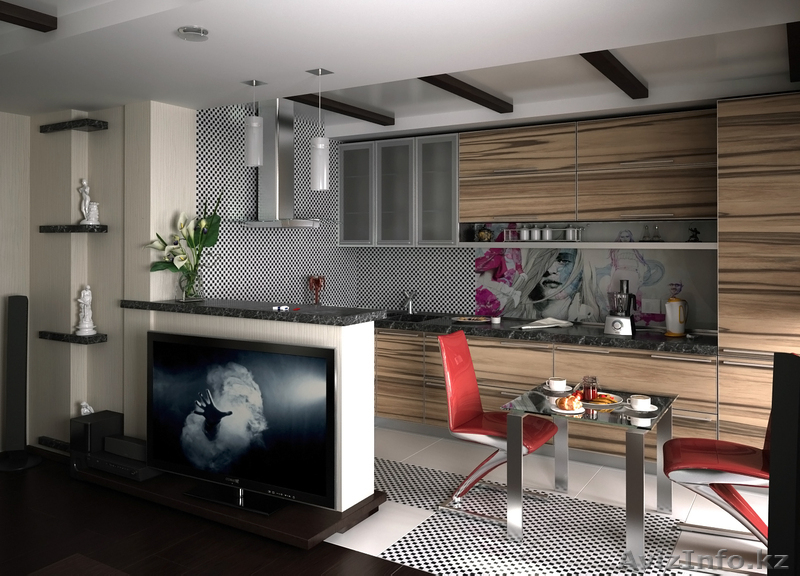 кухня на заказ в Алматы по индивидуальным размерам - Изображение #3, Объявление #1070918