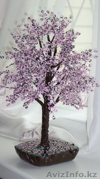 Изделия из бисера ручной работы. Деревья и цветы. Сувениры. - Изображение #2, Объявление #1077453