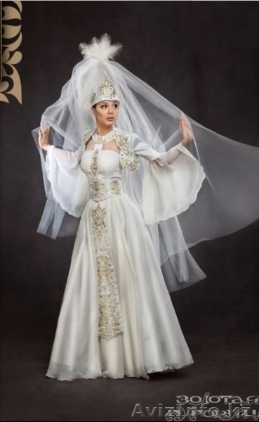 Свадебный наряд расшитый жемчугом и кристаллами Swarovski - Изображение #1, Объявление #1073133