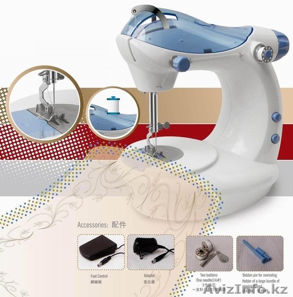 Швейная машина Mini Electric Double Stitch - Изображение #1, Объявление #1078134