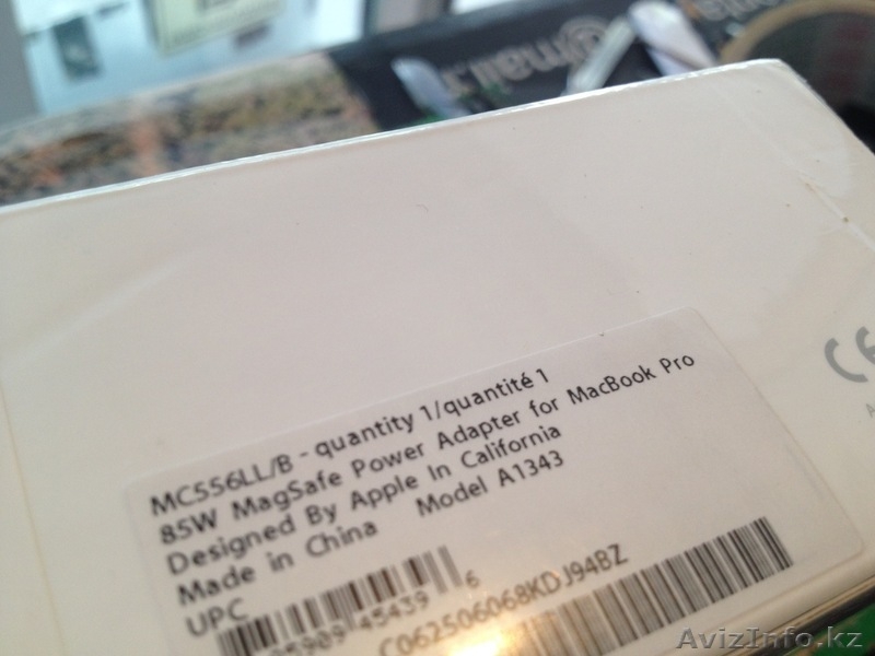 Apple MagSafe 85W MC556LL/B Оригинал  - Изображение #3, Объявление #1094532