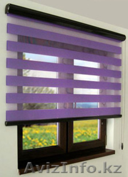 Жалюзи "Зебра" Алматы - Изображение #2, Объявление #1095579