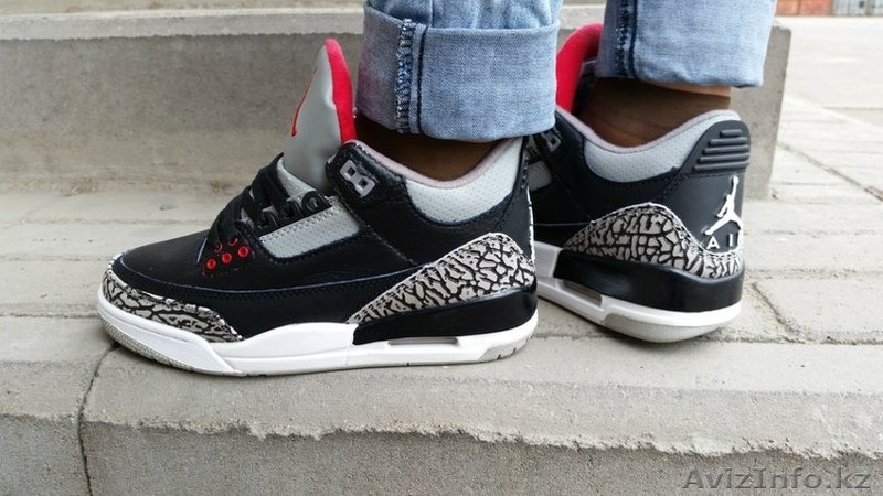 Продам Nike Air Jordans Retro 3 Black - Изображение #4, Объявление #1101015