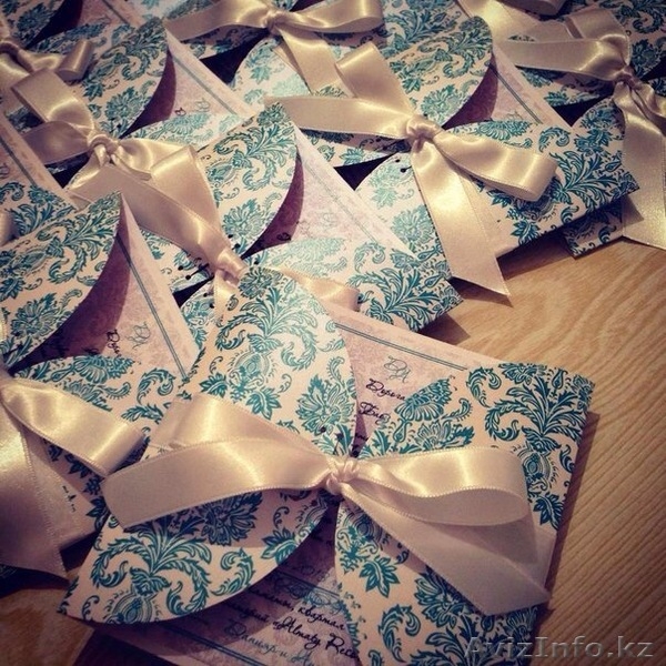 Пригласительные, открытки, схема рассадки, пресс-стены, Алматы - очень дешево - Изображение #5, Объявление #1106897