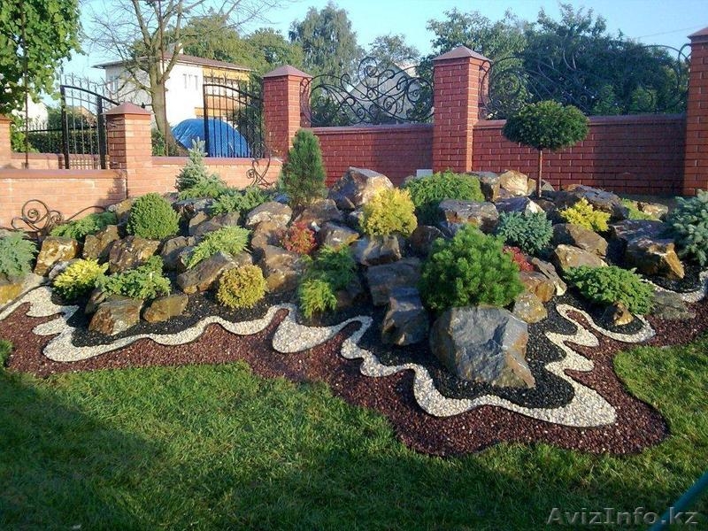 озеленение, ландшафтный дизайн, альпийские горки, газон, автоматическое поливочн - Изображение #6, Объявление #1103021