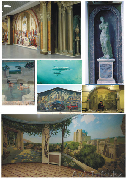 Авторская художественная роспись стен - Изображение #4, Объявление #1103307