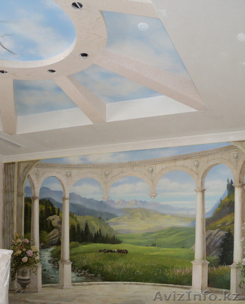 Авторская художественная роспись стен - Изображение #5, Объявление #1103307