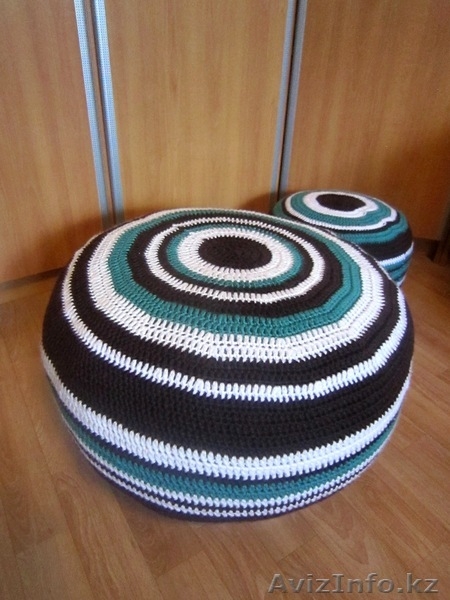 Пуфики вязаные на заказ - Изображение #9, Объявление #1120349