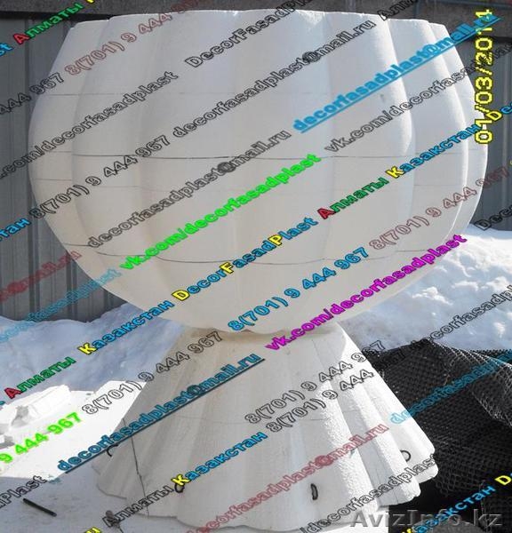 из пенопласта - фасадный декор, буквы, 3D фигуры, карнизы, колонны, молдинги,  - Изображение #9, Объявление #1126738