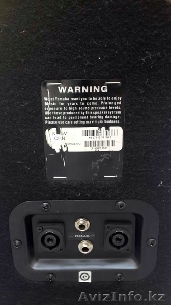 Акустические колонки YAMAHA S115V - Изображение #4, Объявление #1135738