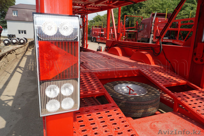 Спецприцеп автовоз АСТ 949222-01, аналог lohr и rolfo - Изображение #3, Объявление #1141193