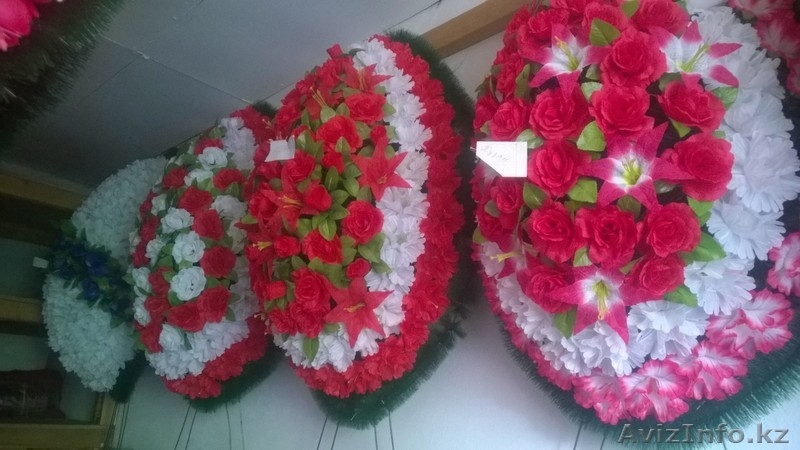 Траурные венки на похороны, доставка. - Изображение #1, Объявление #1166502