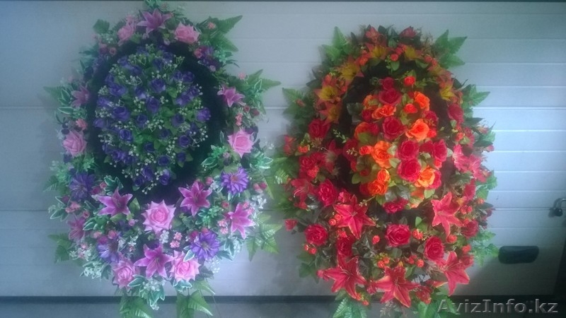 Траурные венки на похороны, доставка. - Изображение #2, Объявление #1166502