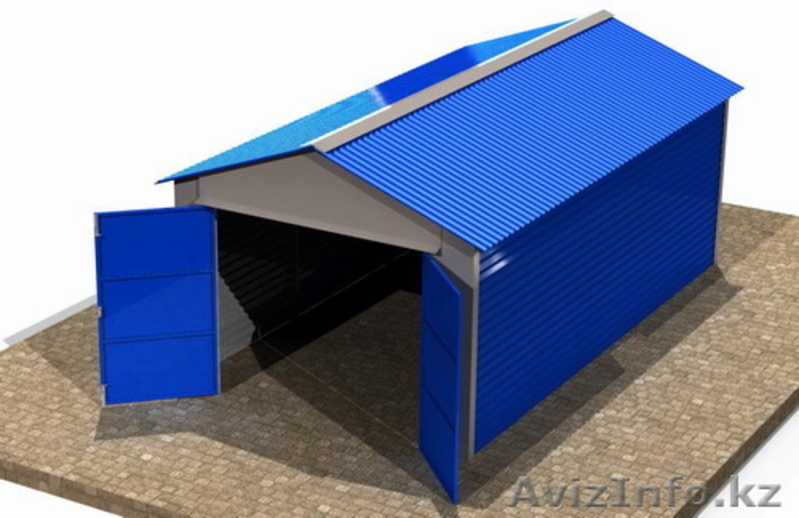 Гараж металлический утепленный Размер : 6м х 3м х 2.5м - Изображение #1, Объявление #1169302
