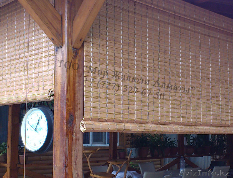 Бамбуковое полотно (Римский механизм, Рулонный механизм) декоративные - Изображение #4, Объявление #1166579