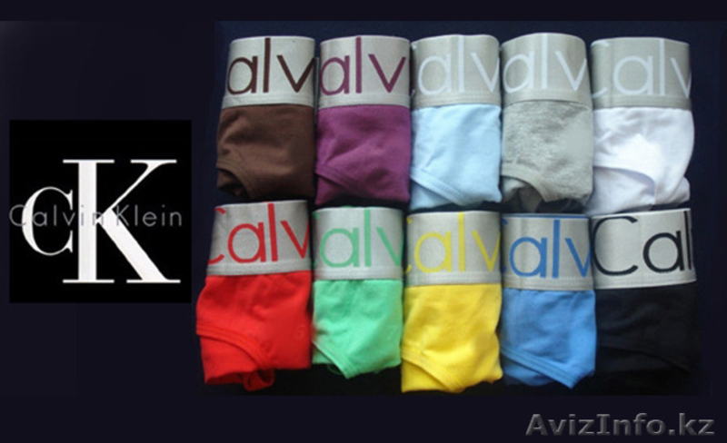 Трусы Calvin Klein в комплекте 10 шт за 8900 тг.  - Изображение #1, Объявление #1179787