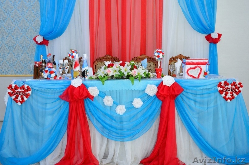 Свадебное оформление, украшение банкетного зала - Изображение #1, Объявление #1171055