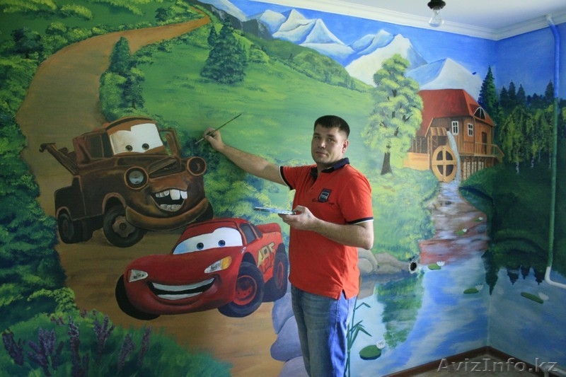  Роспись стен.Декоративная штукатурка, леонардо,лепка барельефов  - Изображение #3, Объявление #1113575