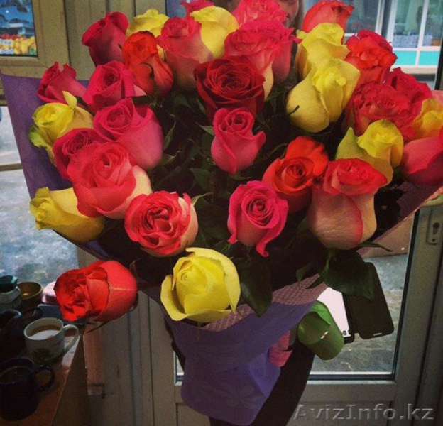 АЛМАТЫ БУКЕТ. Доставка цветов Алматы - Изображение #3, Объявление #1190783