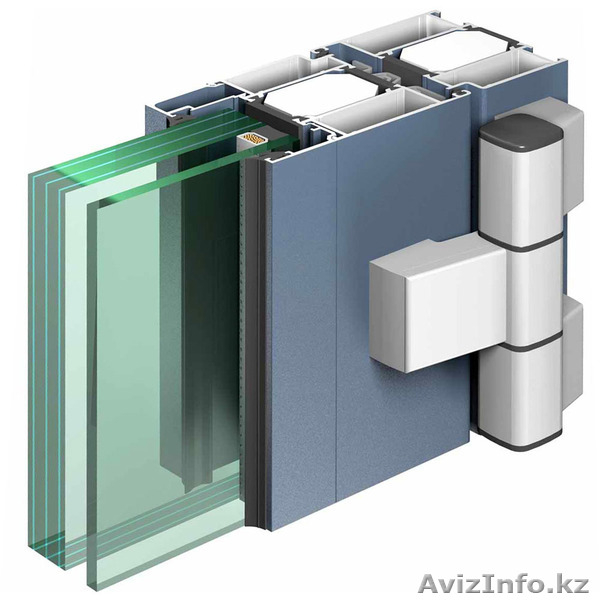 противопожарные светопрозрачные двери и перегородки - Изображение #1, Объявление #1187377
