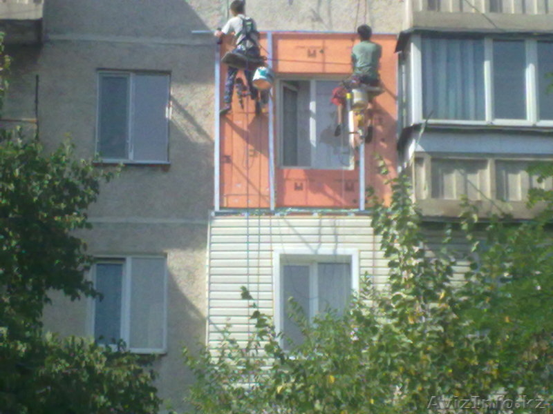 Утепление балкона, утепление и обшивка балконов любая сложность-промышленный аль - Изображение #5, Объявление #1206579