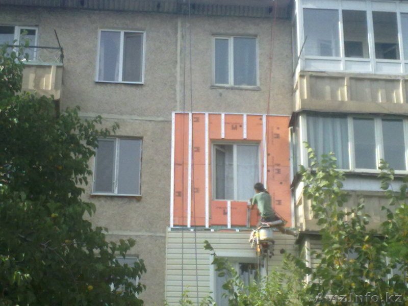 Утепление балкона, утепление и обшивка балконов любая сложность-промышленный аль - Изображение #6, Объявление #1206579