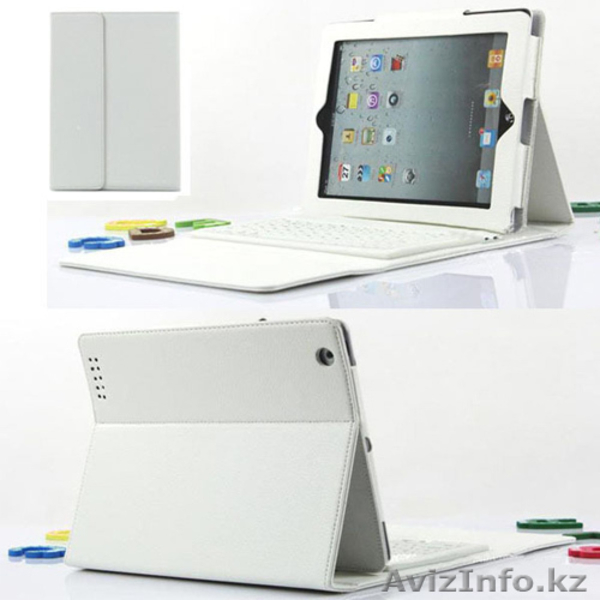 Чехол со встроенной Bluetooth клавиатурой iPad Case+Keyboar - Изображение #3, Объявление #1202087