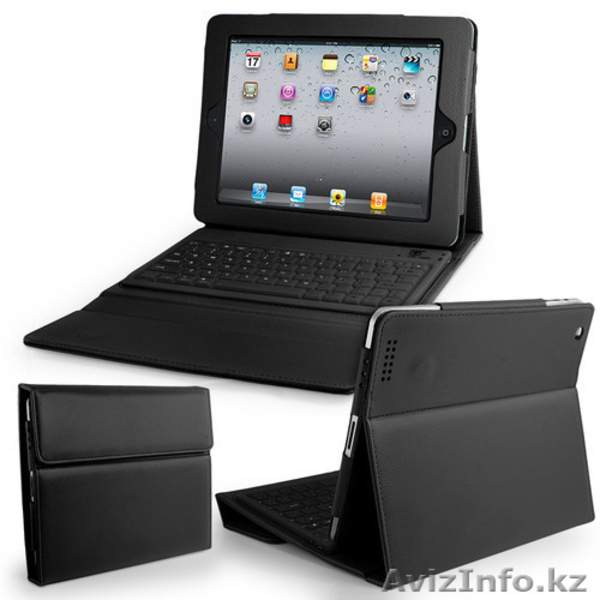 Чехол со встроенной Bluetooth клавиатурой iPad Case+Keyboar - Изображение #1, Объявление #1202087