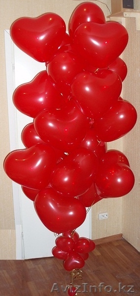 Красивое оформление на День святого Валентина в Алматы - Изображение #2, Объявление #1206843