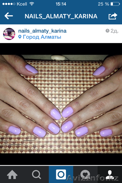 Маникюр и гелевое покрытие в Алматы  - Изображение #2, Объявление #1226564