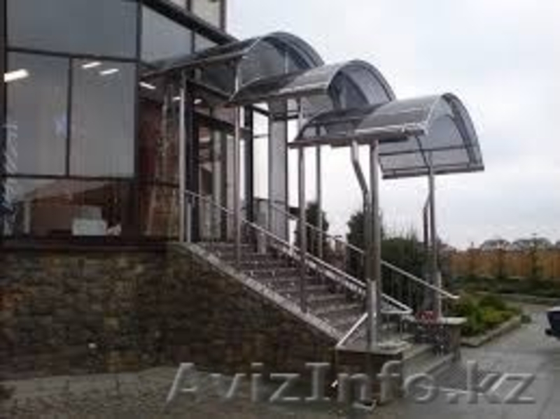 Перила из нержавеющей стали на заказ Алматы - Изображение #1, Объявление #1216876