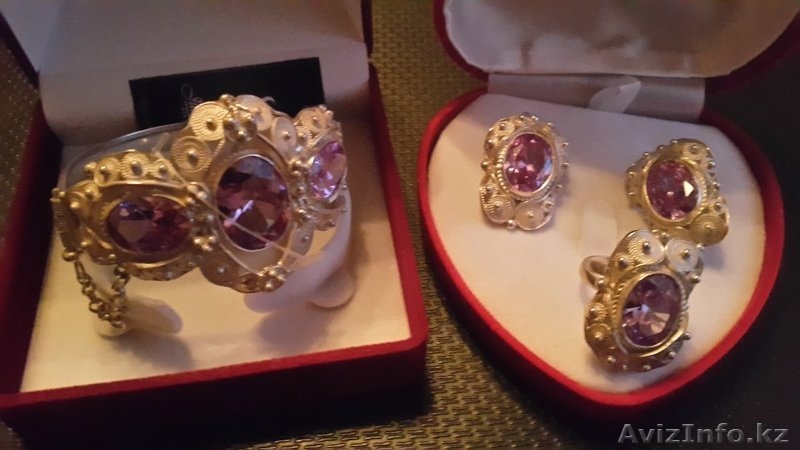 Серебрянные комплекты (серьги, кольца, браслеты) - Изображение #4, Объявление #1240186