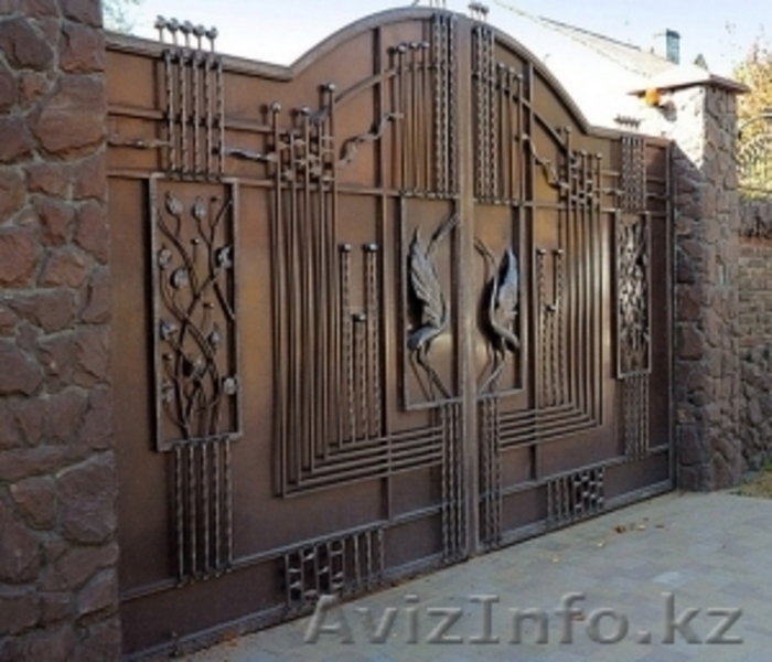 ворота  решетки  навесы  заборы... - Изображение #1, Объявление #1241085