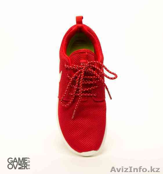 Nike Roshe Run Red/Silver Icon/White Sole - Изображение #2, Объявление #1243425