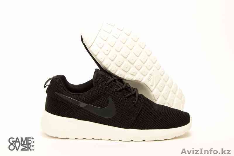 Nike Roshe Run Black White/Grey Icon - Изображение #3, Объявление #1243427