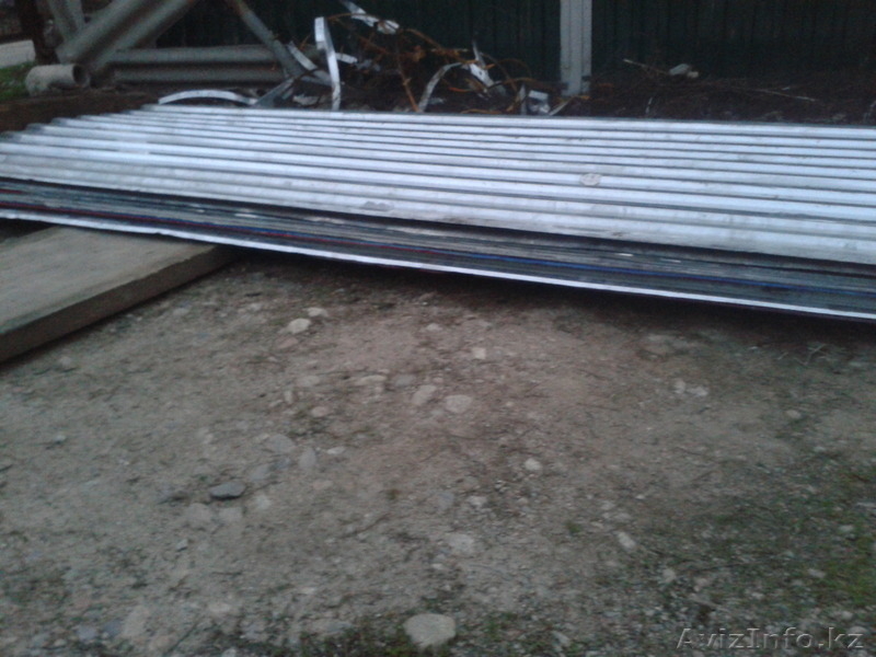 Продам дешево профнастил в хорошем состоянии для забора - Изображение #1, Объявление #1249097
