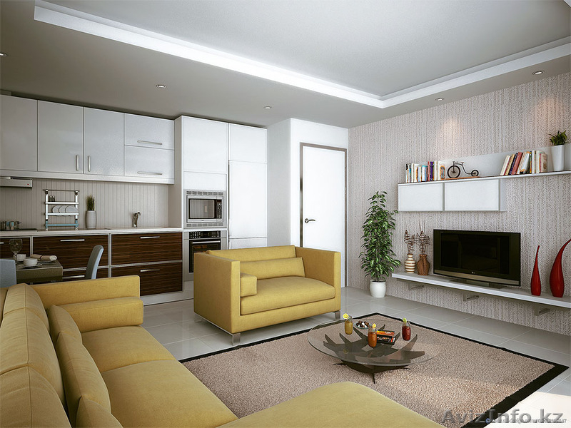 Однокомнатная квартира в Алании с видом на море и горы - Изображение #6, Объявление #1268933