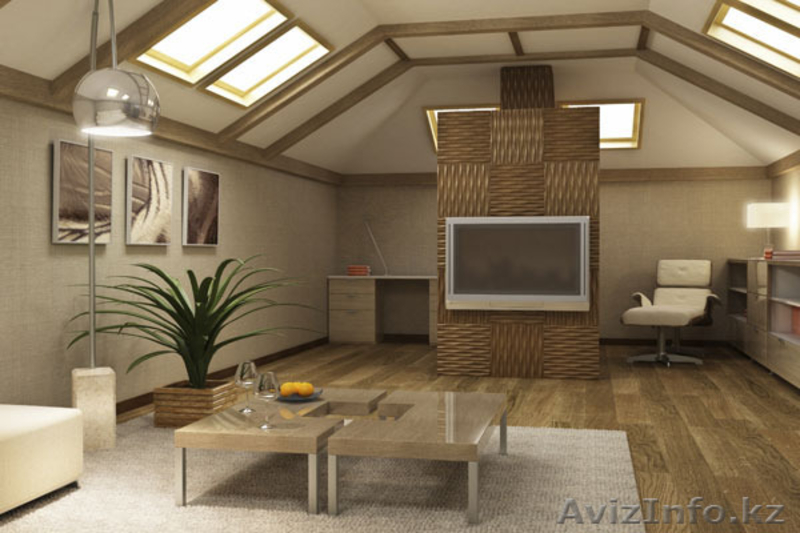 Отделка мансарды деревом - Изображение #3, Объявление #1235329