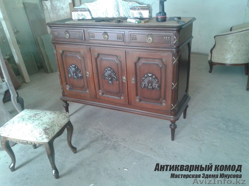 Реставрация, перетяжка мебели.Патинирование, золочение, работа с сусалью, искусс - Изображение #8, Объявление #1263369