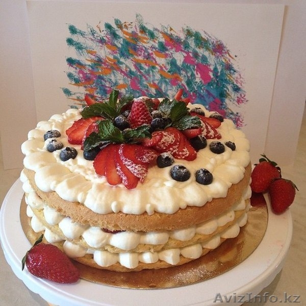 Выпечка тортов, пирожных и имбирных пряников на заказ в Алматы - Изображение #3, Объявление #1258776