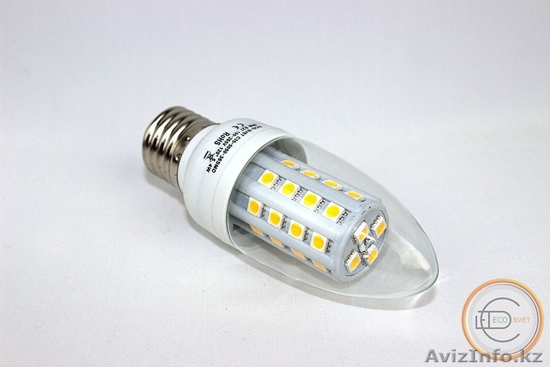 Светодиодная лампа ECO-SVET, свеча С35 5,4W - Изображение #3, Объявление #1258472