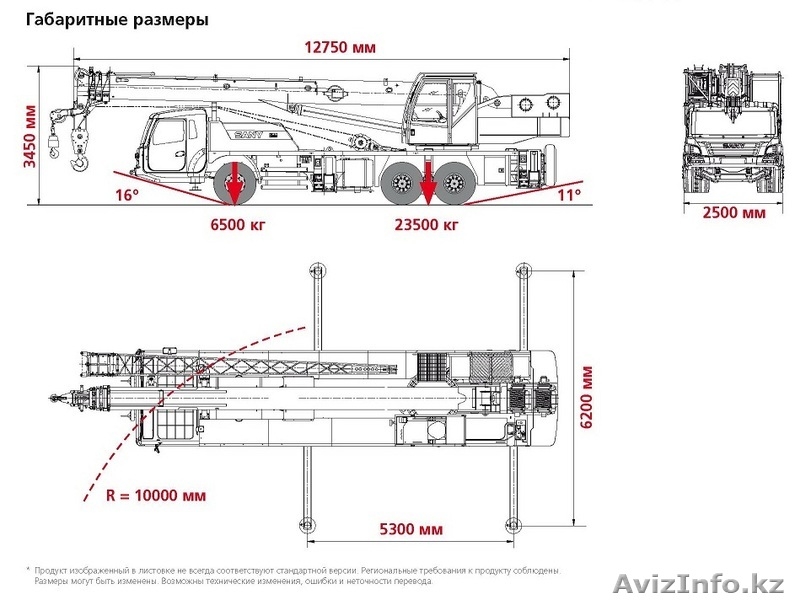 Автокран Palfinger Sany QY25С, пр-во Австрия/Китай, новый, в наличии - Изображение #8, Объявление #1251370