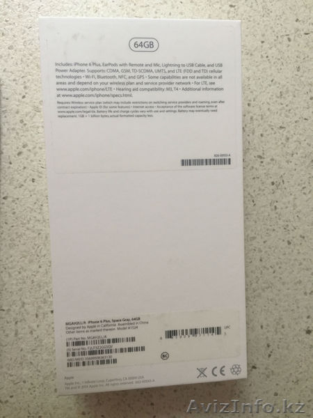 Apple iPhone 6 Plus, Space Gray, 64GB - Изображение #4, Объявление #1263619