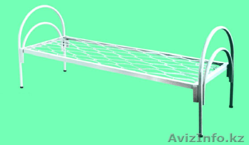 Железные кровати для рабочих, вагончиков, бытовок, общежитий оптом. - Изображение #7, Объявление #1265748