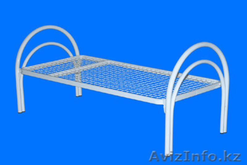 Железные кровати для рабочих, вагончиков, бытовок, общежитий оптом. - Изображение #5, Объявление #1265748