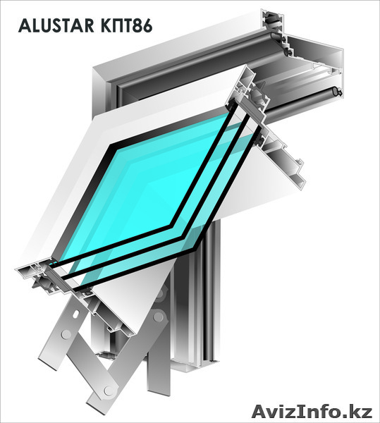 АЛЮМИНИЕВЫЙ ПРОФИЛЬ ДЛЯ СВЕТОПРОЗРАЧНЫХ ФАСАДНЫХ КОНСТРУКЦИЙ - Изображение #3, Объявление #925668