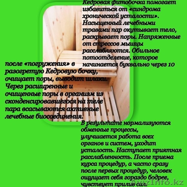 процедура кедровой фито бочки - Изображение #4, Объявление #1268638